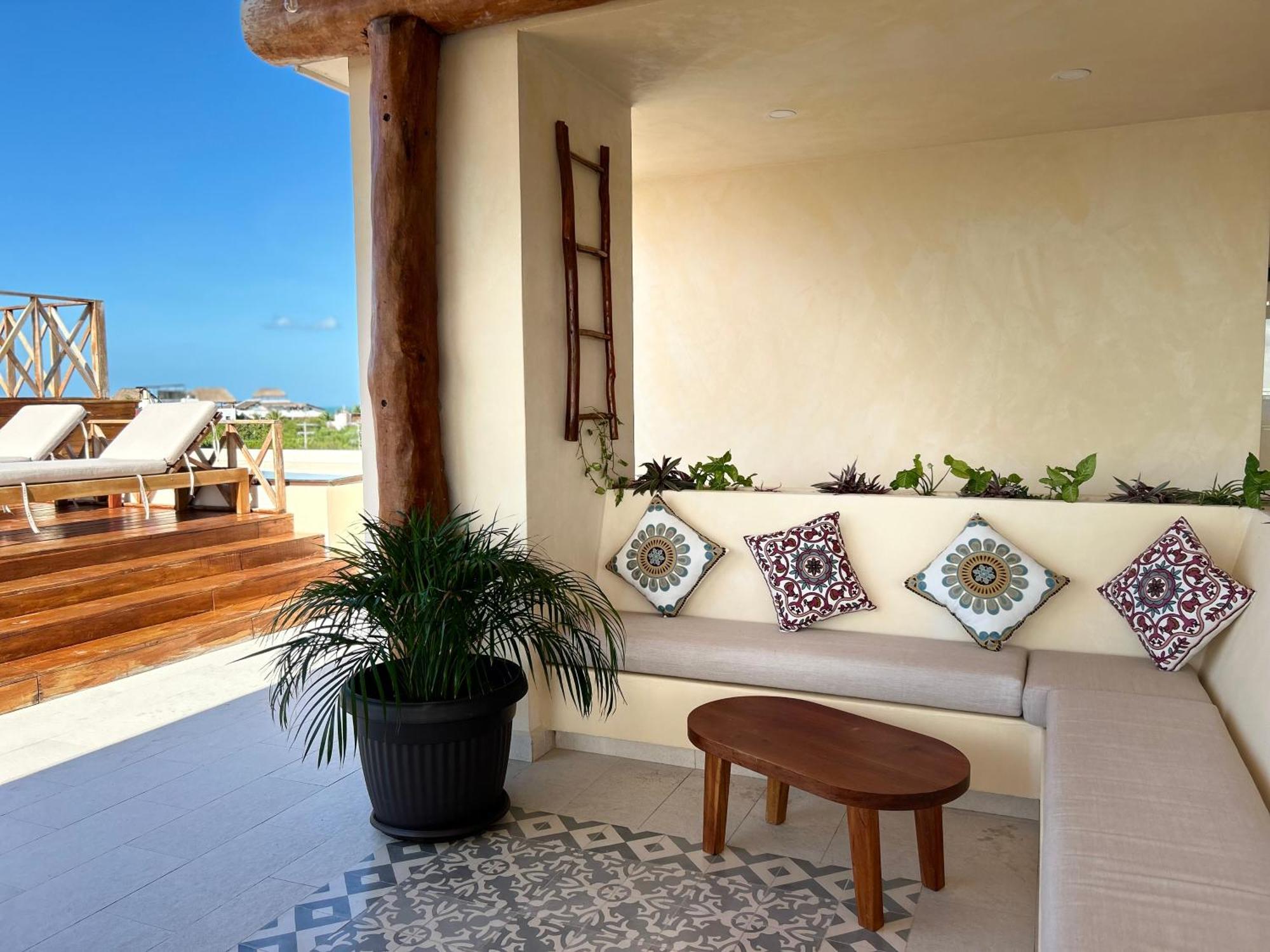 Apartmán Sunsteps Casa Holbox Exteriér fotografie