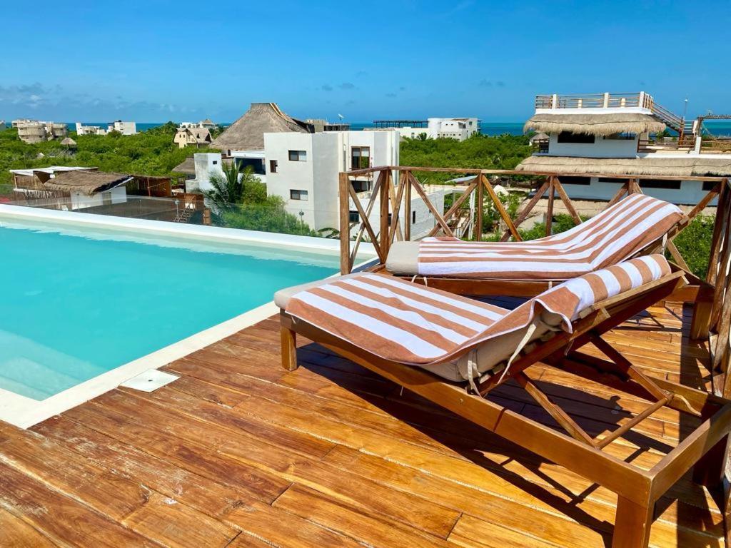 Apartmán Sunsteps Casa Holbox Exteriér fotografie